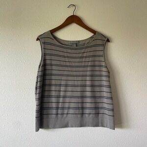90s / 2000s‎ Grunge Striped Slouchy Blouse